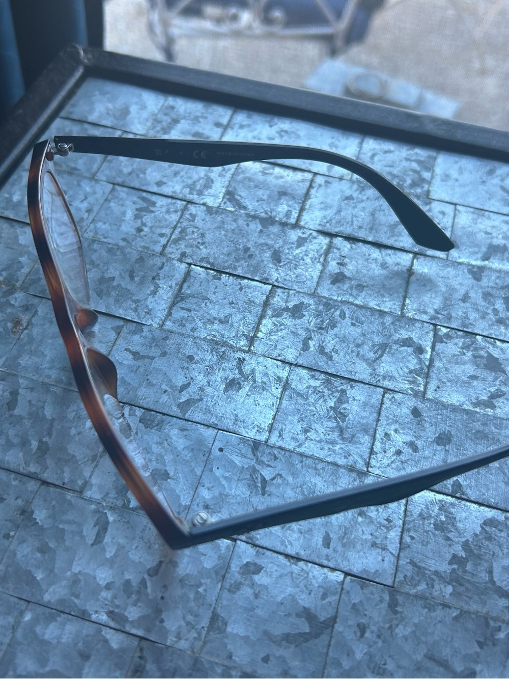 Ray-Ban Tortoiseshell and Black Eyeglass Frames - Picture 3 of 8